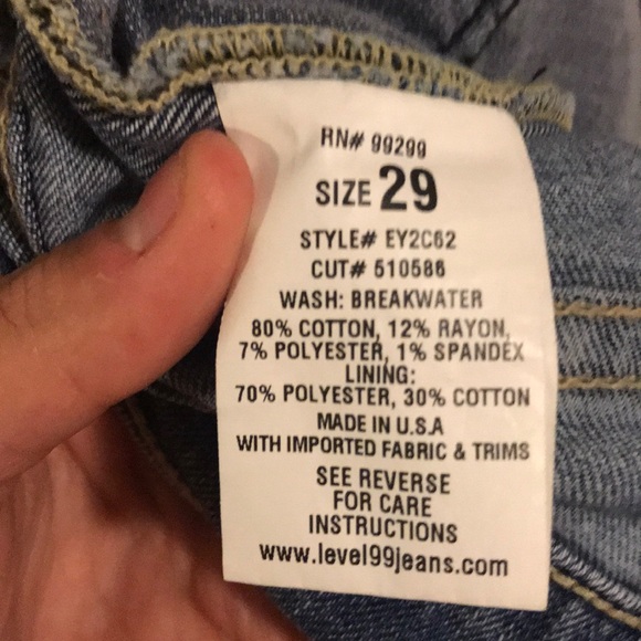 Level 99 jeans in great condition! - Picture 6 of 6